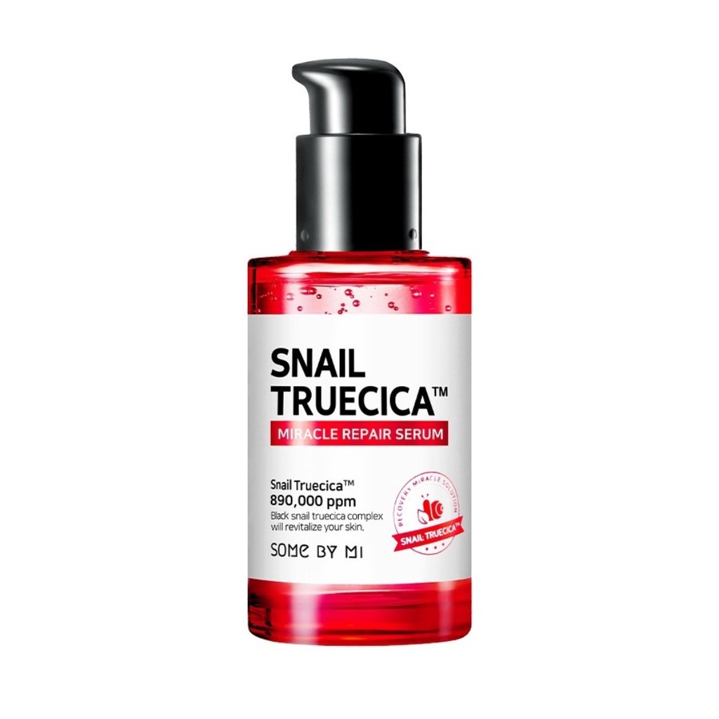 Tinh chất ốc sên đen cải Thiện sẹo mụn Some By Mi Snail Truecica Miracle Repair 50ml Quatangme