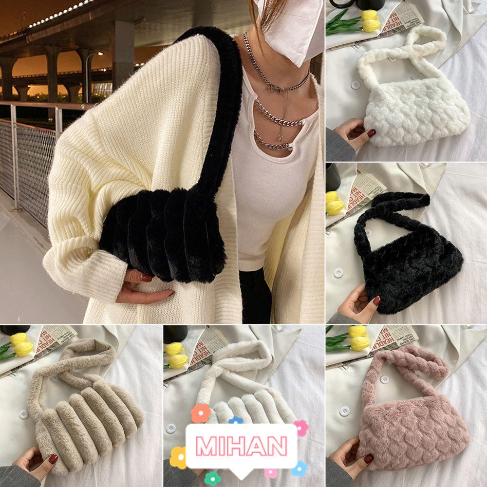 Túi Xách Đeo Vai Phủ Bông Cỡ Nhỏ Thời Trang MIHAN1