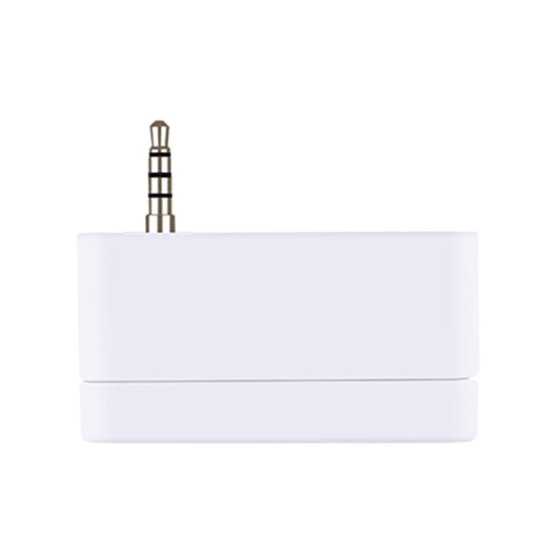 CRE  Mobile Phone Live Broadcast Microphone with Earphone Jack Omnidirectional Condenser Mic for Smartphone Recording Video