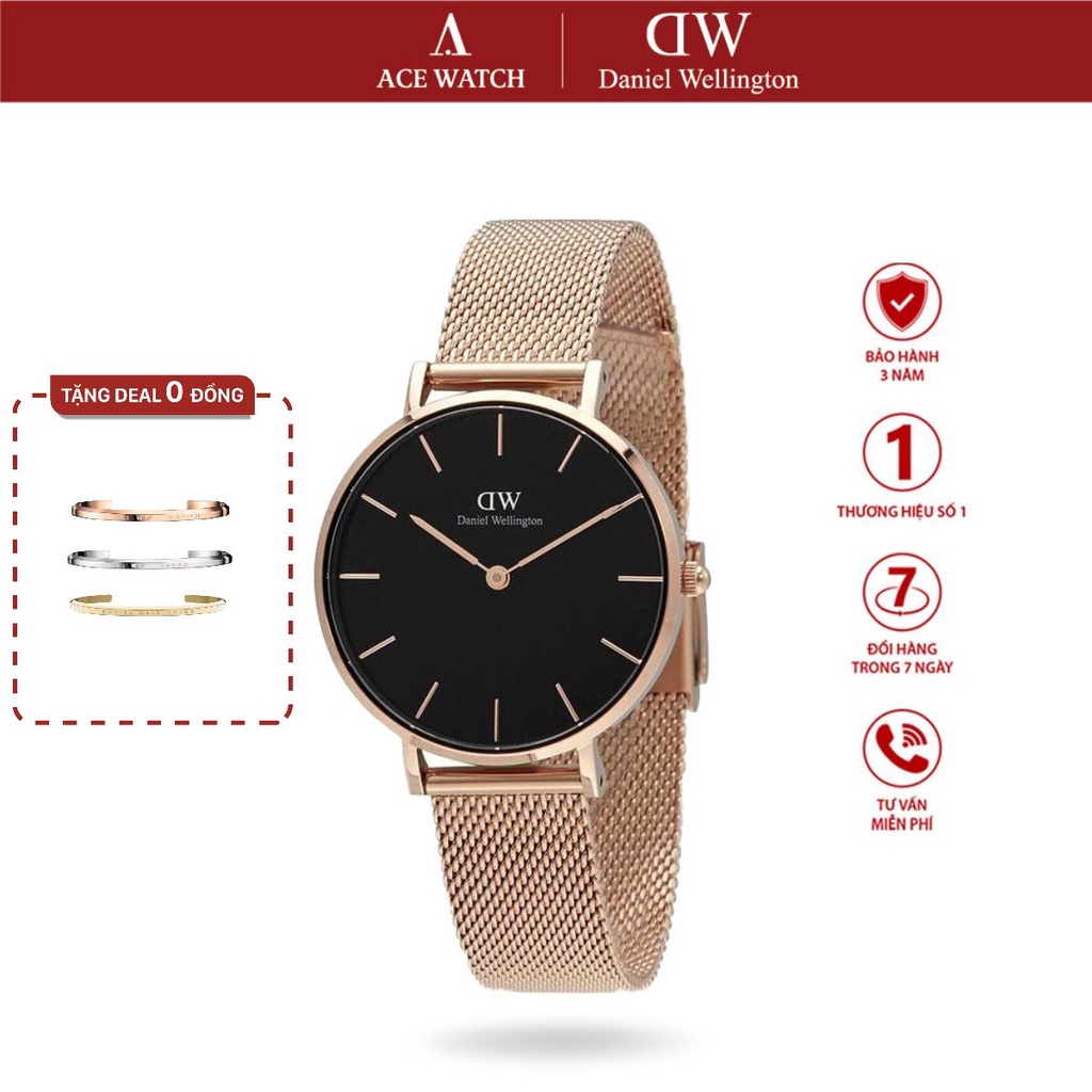 Đồng hồ nữ Daniel Wellington Classic Petite Melrose 28-32-36mm ACE WATCH