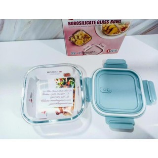 Hộp thủy tinh VUÔNG đựng thực phẩm cao cấp, nắp kín hơi hút chân không, đa năng đủ size