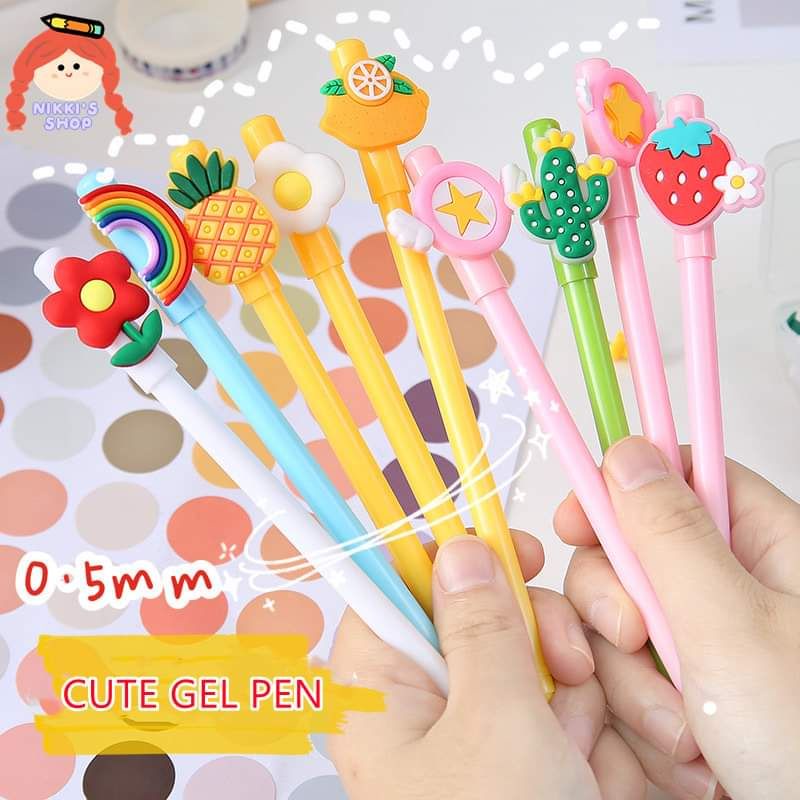Bút mực nước hình cute ngẫu nhiên