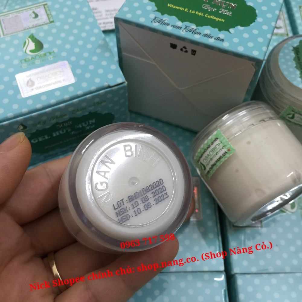 Gel Hút Mụn Bạc Hà, Mặt nạ Gel lột mụn Ngân Bình chính hãng gel lột mụn cám, mụn đầu đen, da chết, lông tơ, bụi bẩn