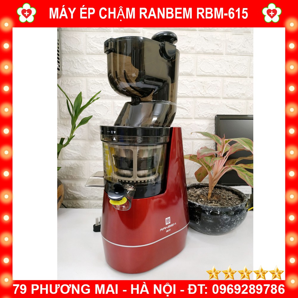 Máy Ép Hoa Quả Tốc Độ Chậm Ranbem RBM-615 (Hiệu Quả, Chất Lượng)