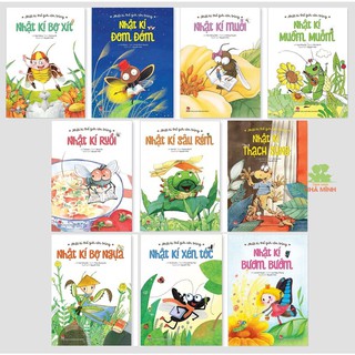 Bộ sách lẻ tùy chọn - Nhật ký thế giới côn trùng ( Bộ 10 cuốn ) - Nxb Kim Đồng
