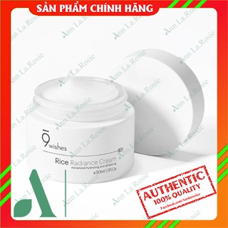 Kem Dưỡng Ẩm và Sáng Da 9Wishes Rice Radiance Cream 50ml Hàn Quốc