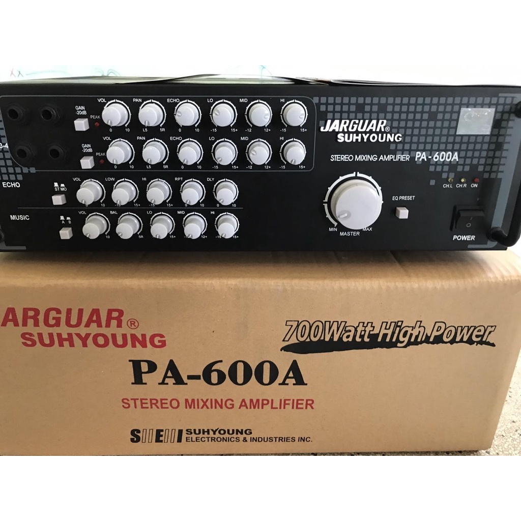 JARGUAR PA-600A Amply karaoke nghe nhacn
