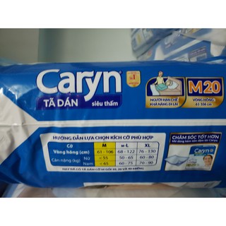 Tã dán Caryn mL40