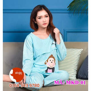 Bộ đồ bầu và sau sinh cho con bú mkd-01
