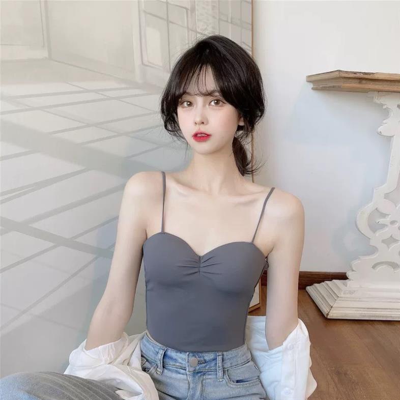 Áo Bra Su 2 Dây Cao Cấp Dáng Dài Nâng Ngực Siêu Sang Chảnh Hot Hit N22