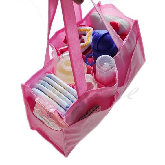 Túi đựng tã trẻ em có tay cầm tiện dụng thích hợp du lịch ngoài trời