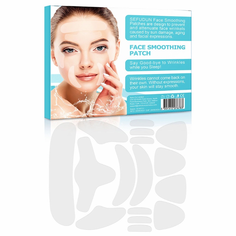 XIXI Set 10 miếng dán silicone chống nếp nhăn cho vùng trán và cằm
 | BigBuy360 - bigbuy360.vn