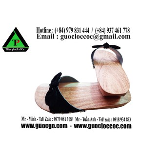 Guốc Gỗ Xì Teen 01