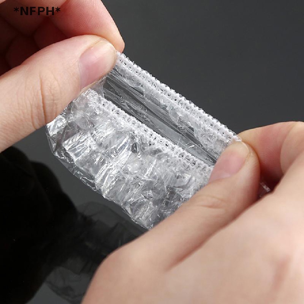 Set 100 Vỏ Bọc Bảo Vệ Tai Chống Thấm Nước Khi Tắm / Nhuộm Tóc