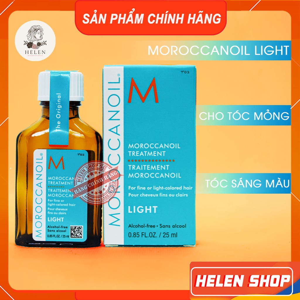 Tinh Dầu Dưỡng Tóc Cao Cấp Moroccanoil Treatment 25ML - Hàng Chính Hãng