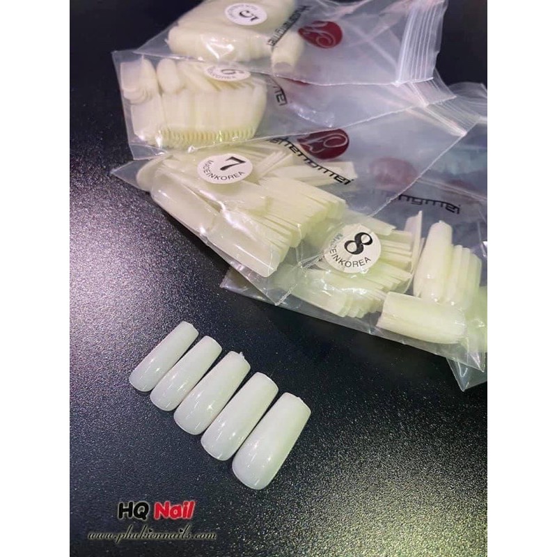 MÓNG ÚP HSM LẺ SIZE 5,6,7,8,9 GÓI 50 MÓNG