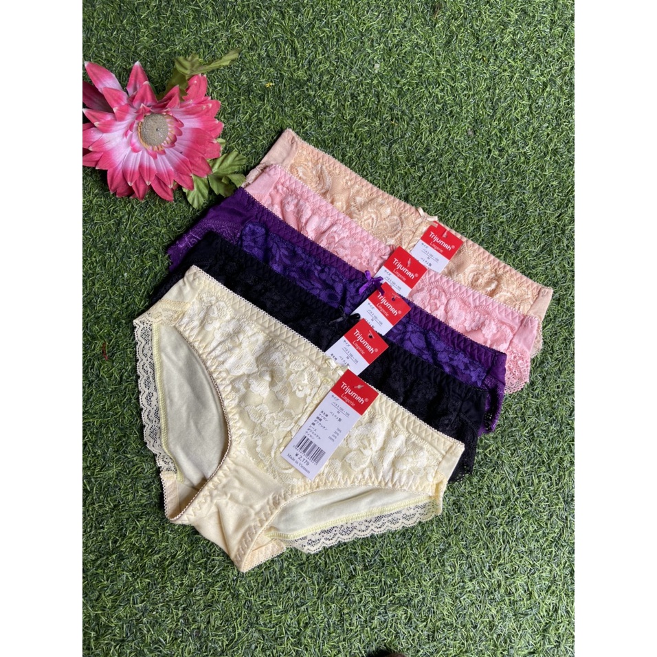 Quần lót nữ cotton -combo 10 quần chất mềm mát , kháng khuẩn VN