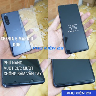 [Sony Xperia 5 Mark 2/ 3/ 4/ 5/ II/ III/ IV/ V] Kính cường lực cao cấp chống bám vân tay GOR