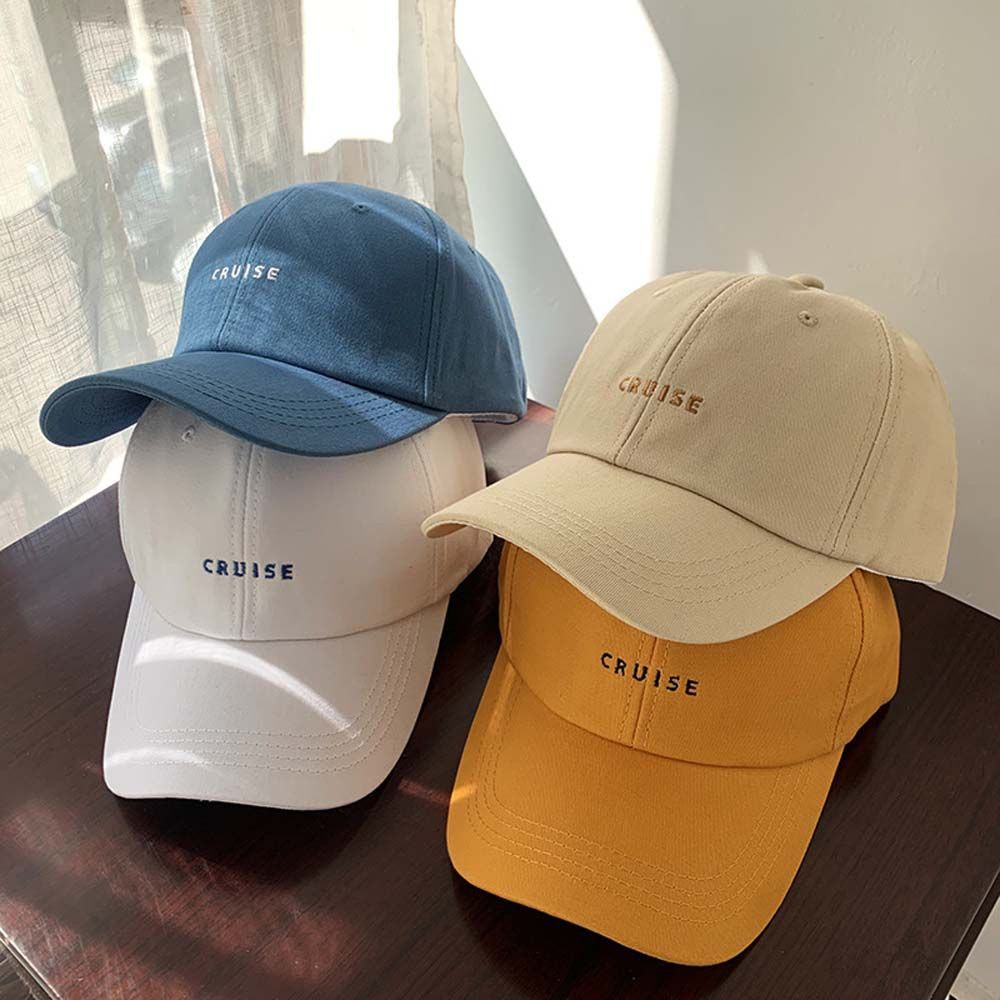 Mũ Lưỡi Trai Thêu Chữ Phong Cách Hip Hop Hàn Quốc Thời Trang Mùa Hè Dành Cho Nữ