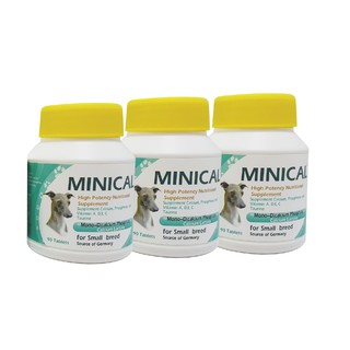 MINICAL 90 viên - Sản phẩm bổ sung canxi và phospho cho chó giống nhỏ và mèo