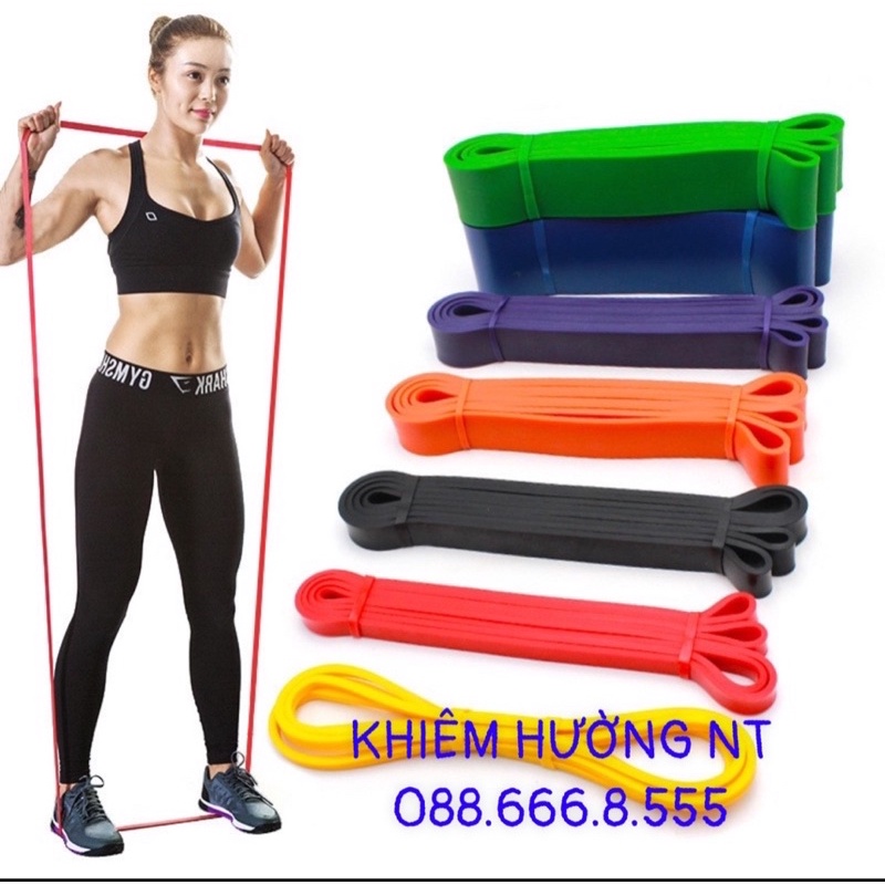 Dây Cao su Kháng Lực Powerband Tập Toàn Thân