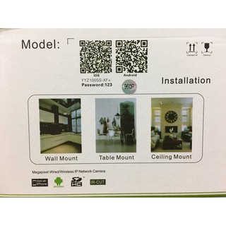 Camera IP Yoosee 960P 1.3mpx
