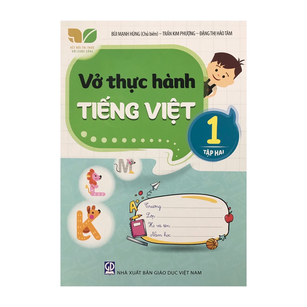 Sách Vở thực hành Tiếng Việt lớp 1 tập 2 ( kết nối tri thức)