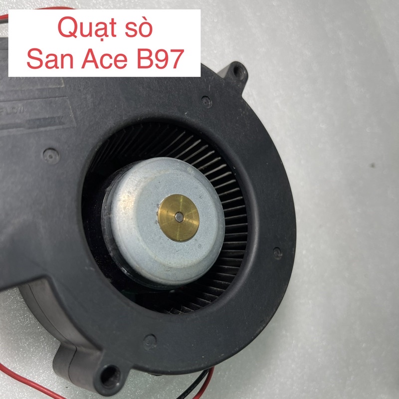 ✅ Quạt sò tháo máy nhật 12V 0.77A - kích thước 97x95x33mm. Quạt tản nhiệt 12V