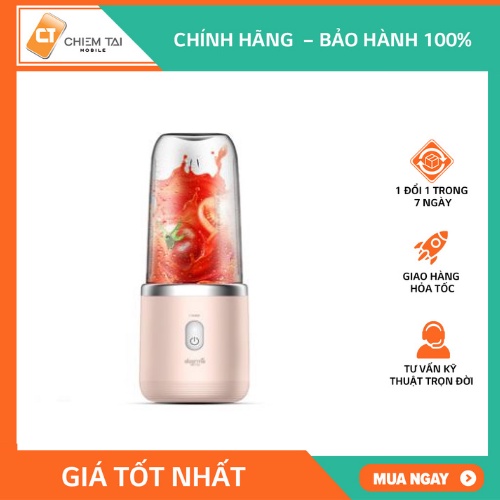 [CHIECTG20 GIẢM 20K] Máy xay sinh tố không dây Deerma DEM – NU05 2 lưỡi