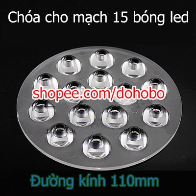 Chóa led cho mạch 15 bóng