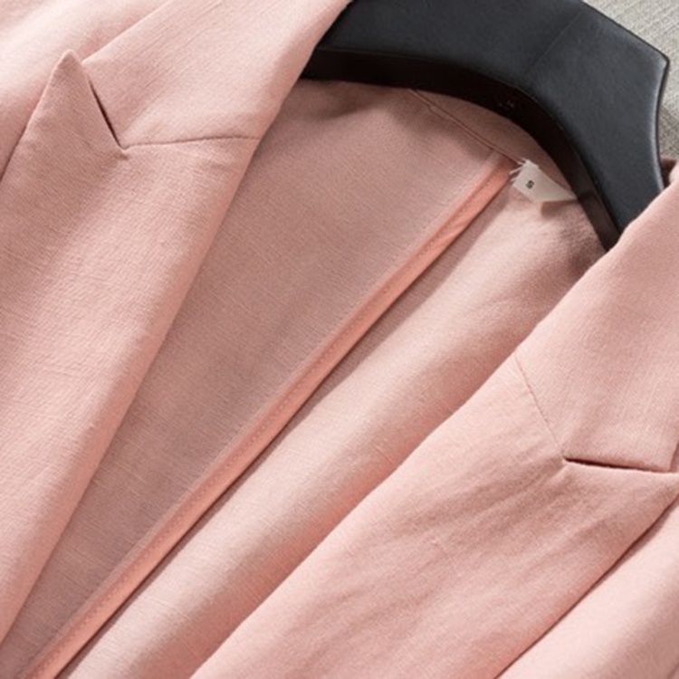 Áo vest linen nữ ve ngóc tay lỡ túi nắp, thời trang phong cách trẻ | BigBuy360 - bigbuy360.vn