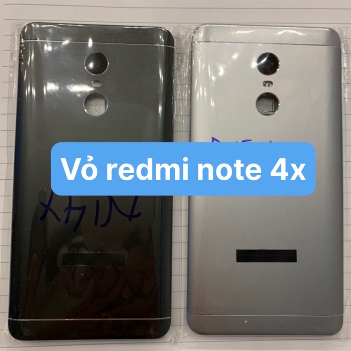 Bộ vỏ Xiaomi Note 4X gồm vỏ,sườn, phím , kính camera (lưu ý loại không có 2 ốc đít)