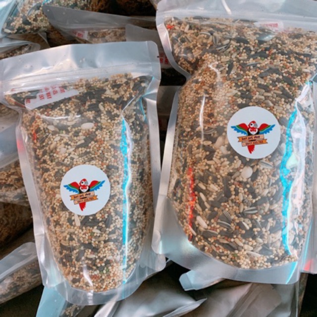 Hạt trộn dành cho Vẹt size nhỏ 70k/kg