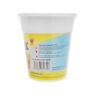 Thùng 24 ly miến chay Bích Chi 50g