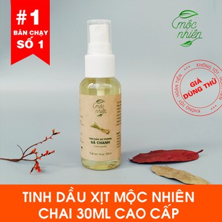 Tinh dầu xịt phòng Mộc Nhiên chính hãng 30ml (quà tặng đặc biệt duy nhất hôm nay) tinh dầu sả chanh, bạc hà, hoa hồng
