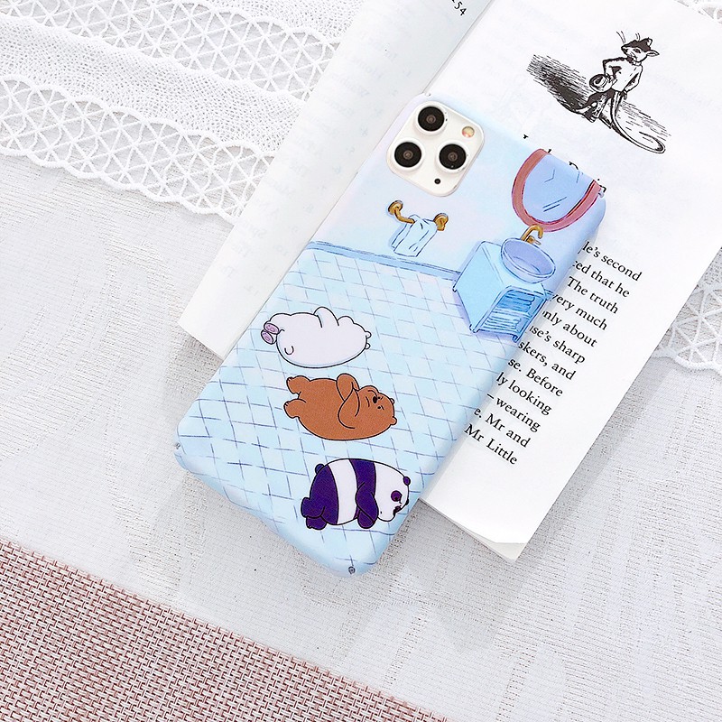 Ốp lưng iphone Gấu dỗi hờn sơn dầu cứng 5/5s/6/6plus/6s/6splus/7/7plus/8/8plus/x/xr/xs/11/12/pro/max/plus/promax | BigBuy360 - bigbuy360.vn