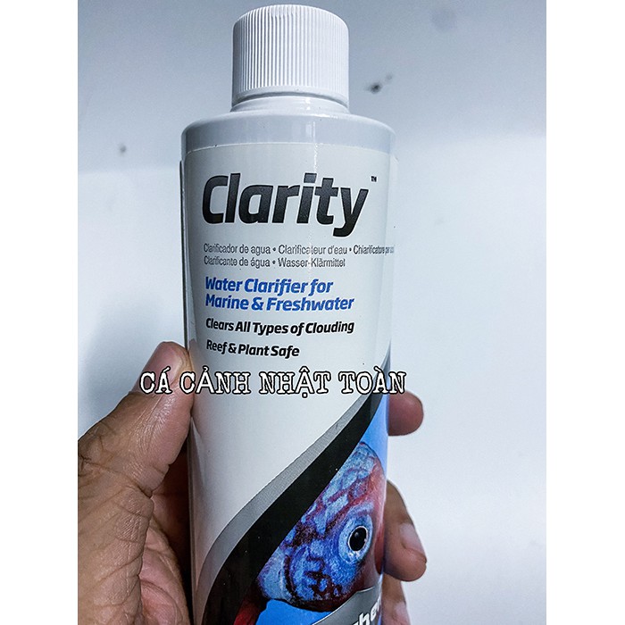 SEACHEM CLARITY KHỬ ĐỤC LÀM TRONG NƯỚC BỂ CÁ