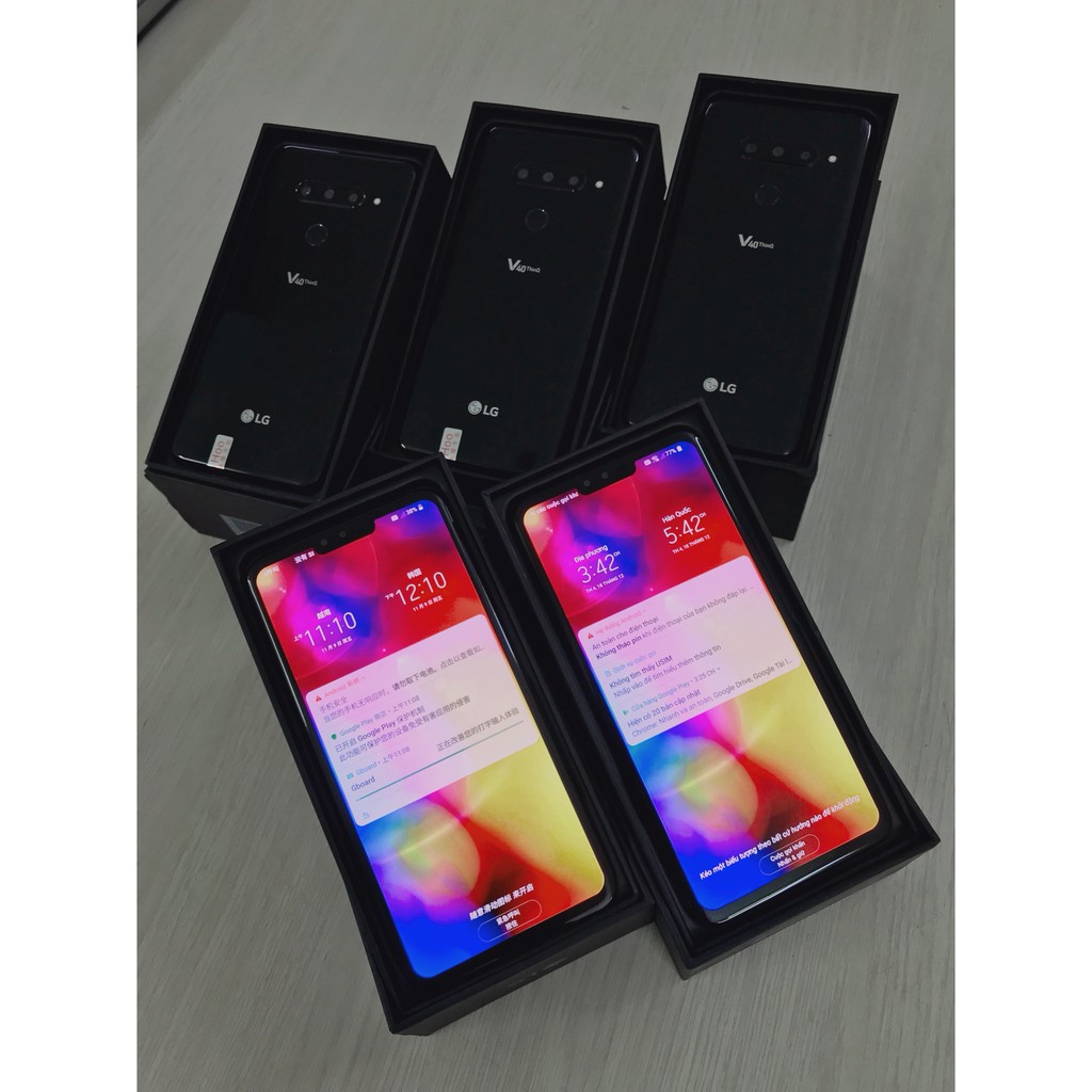 Điện thoại lg v40 thinq bản hàn nguyên hộp snap 845 ram 6gb 128gb