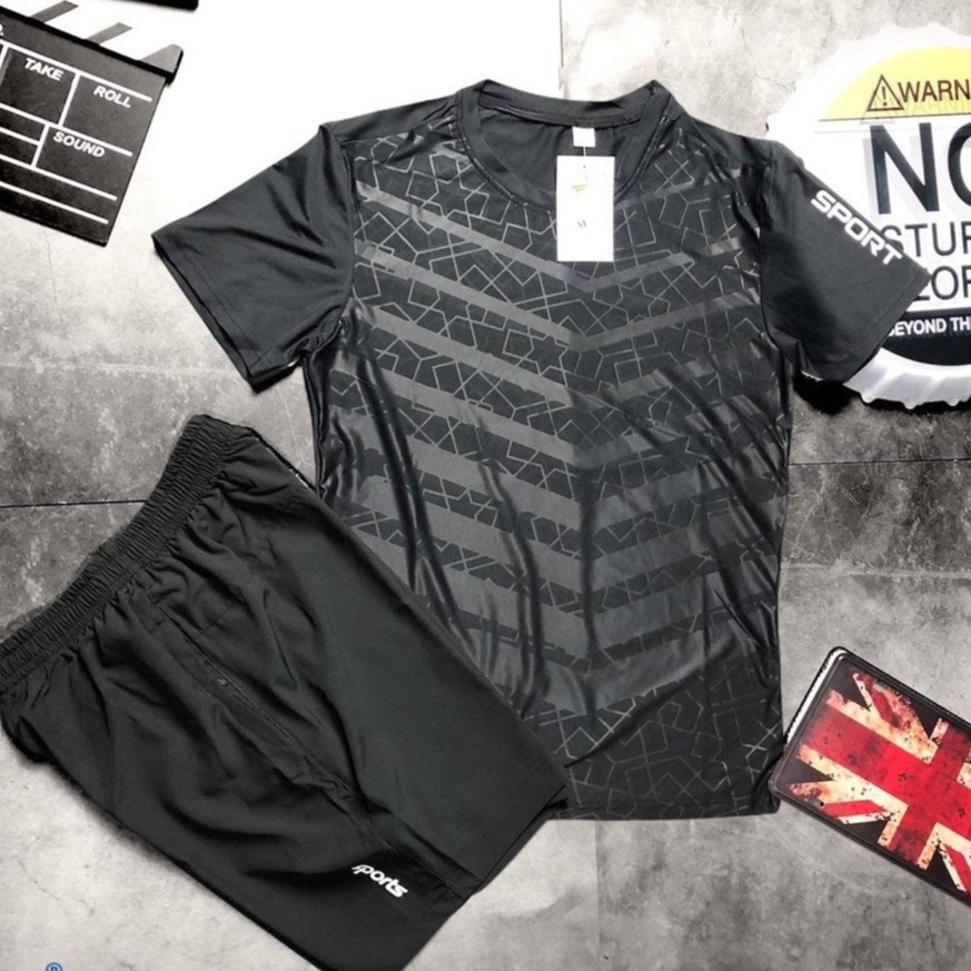 BỘ THỂ THAO NAM CHÀO HÈ 2021, BỘ QUẦN ÁO THỂ THAO NAM (BTT79) | BigBuy360 - bigbuy360.vn