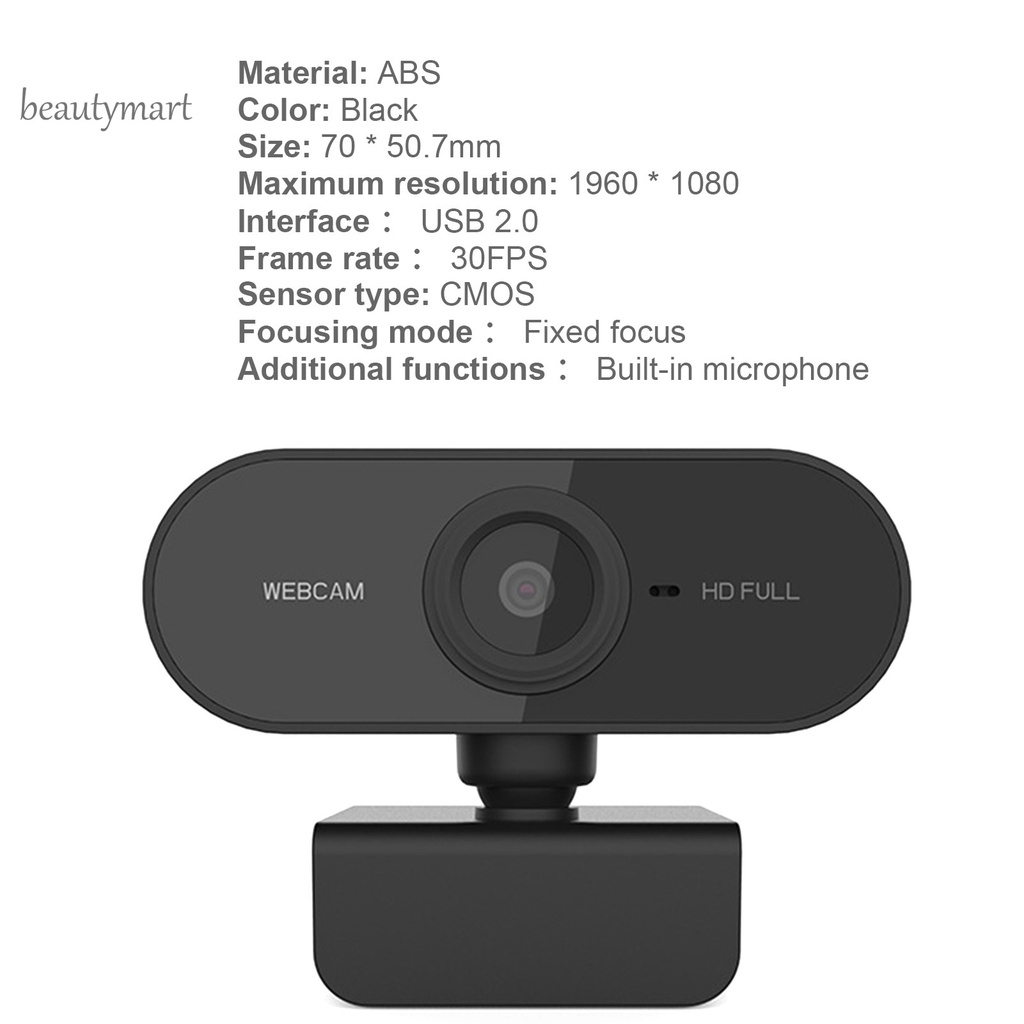 Camera Kỹ Thuật Số Hd Usb Tích Hợp Mic Cho Máy Tính | BigBuy360 - bigbuy360.vn