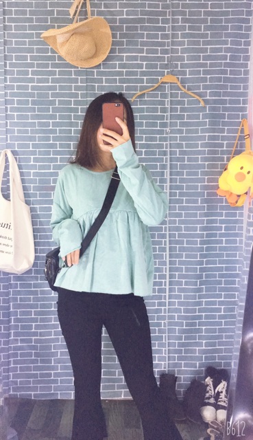 Áo babydoll⚡️FREESHIP EXTRA⚡️kéo sang xem ảnh thật