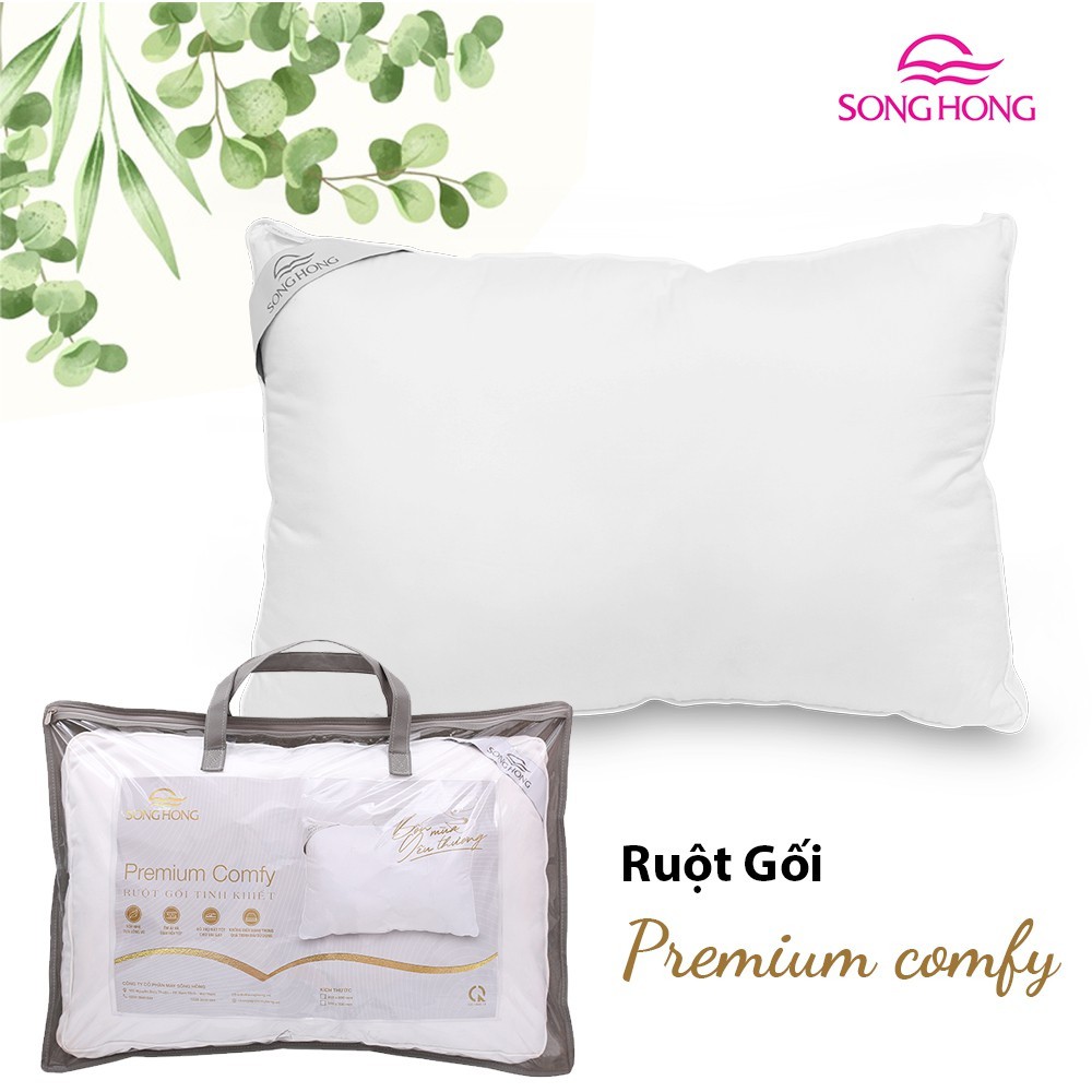 Ruột gối đơn cao cấp Sông Hồng 45x65cm