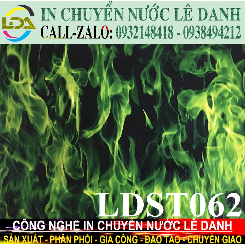 3 Mẫu phim sơn nhúng chuyển nước hình lửa trang trí ô tô xe máy nón bảo hiểm