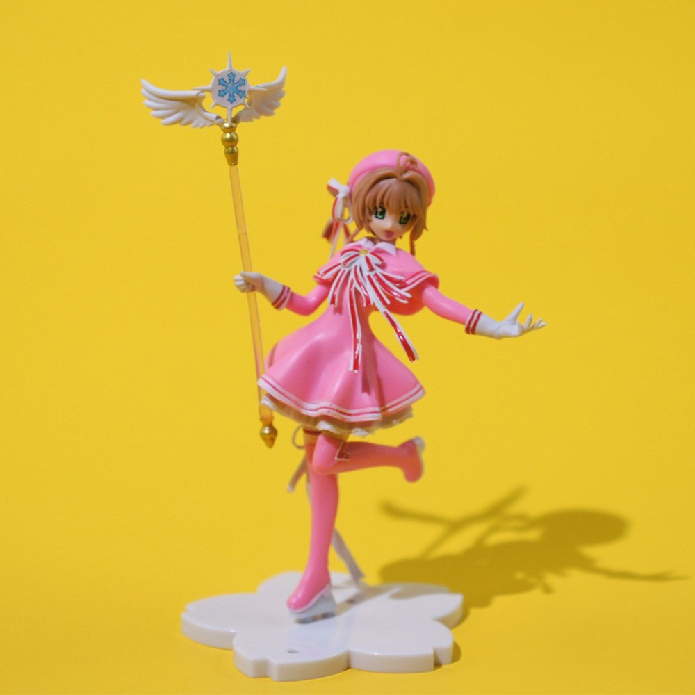 Mô Hình Nhân Vật Phim Hoạt Hình Sakura Bằng Pvc