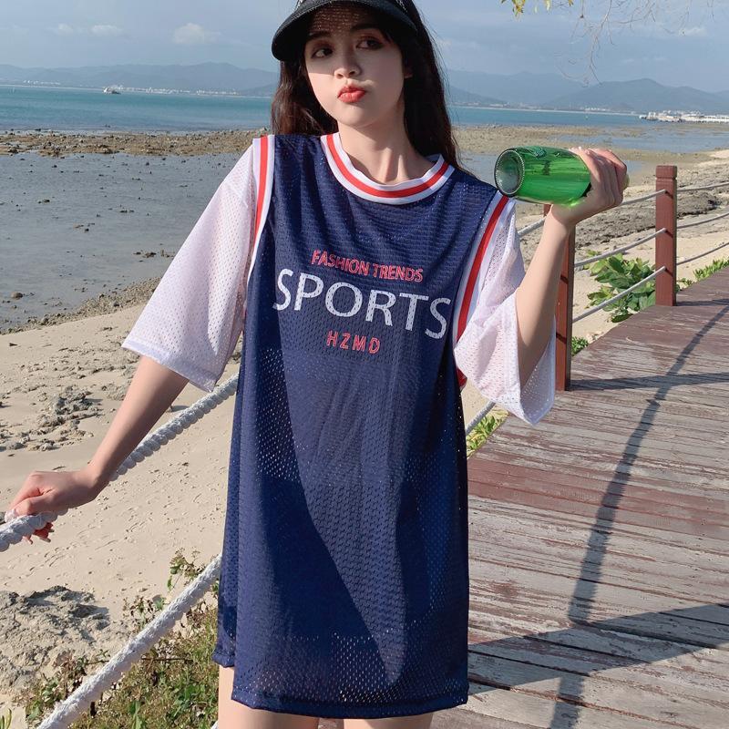 Bộ Đồ Bơi Ba Mảnh Dài Tay Thể Thao Cho Nữ9611 | BigBuy360 - bigbuy360.vn