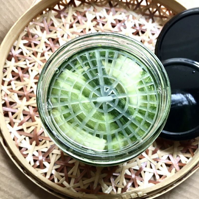 2 Vi' nén dưa cà  thực phẩm