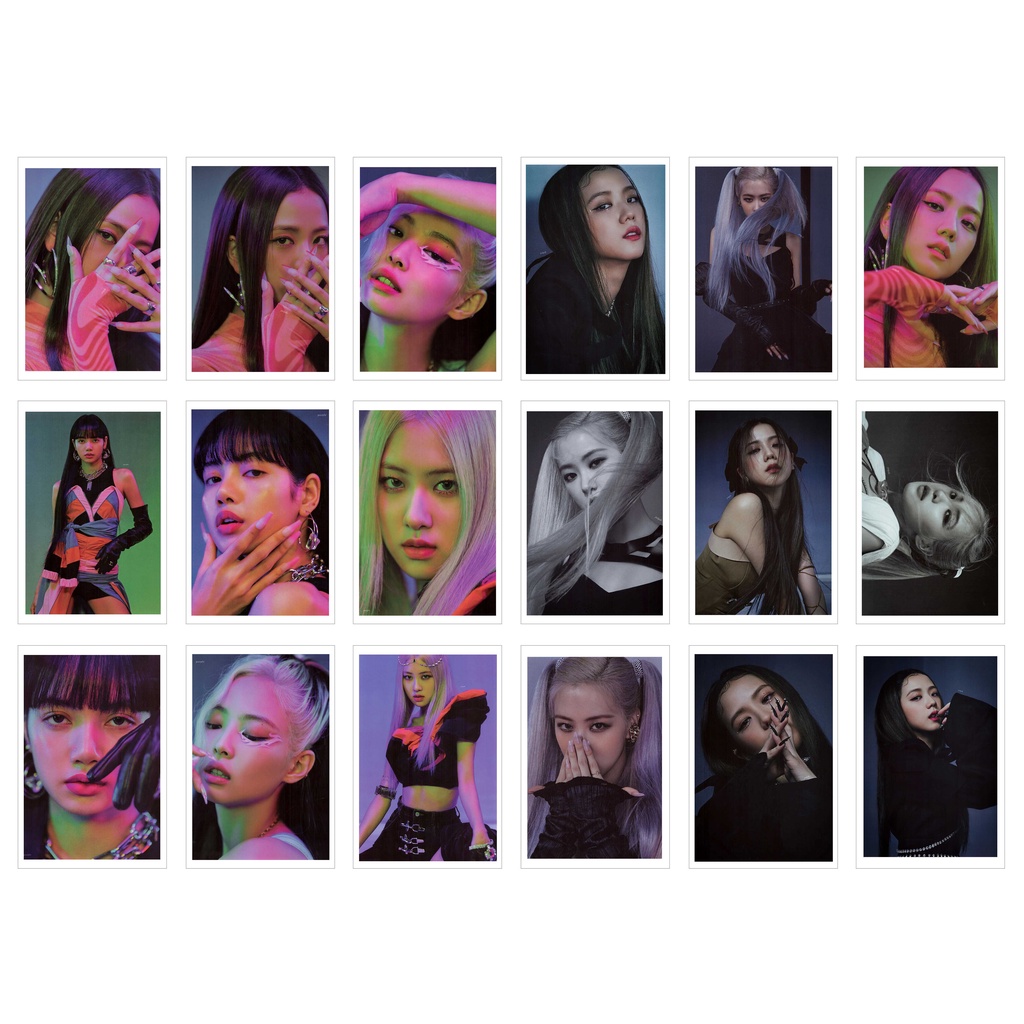 [Ép Lụa] Lomo Card 36 Ảnh  &quot;How You Like That&quot; Album