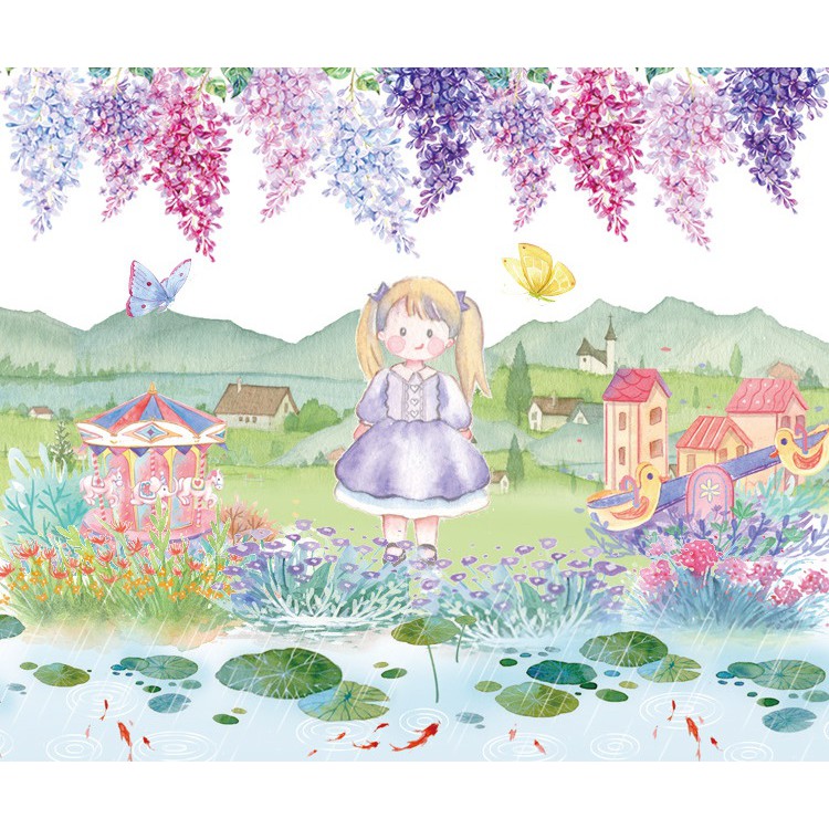 Băng dính washi tape trang trí planner WT101