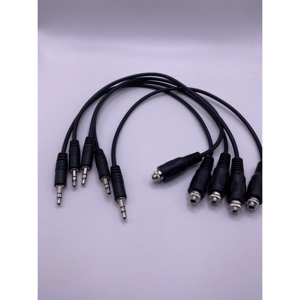 Dây 3.5 AUX 1 Đầu Đực 1 Đầu Cái Dễ Dàng Nối Dài Chiết Áp Dễ Dàng Nối Dài Chiết Áp Ra Ngoài
