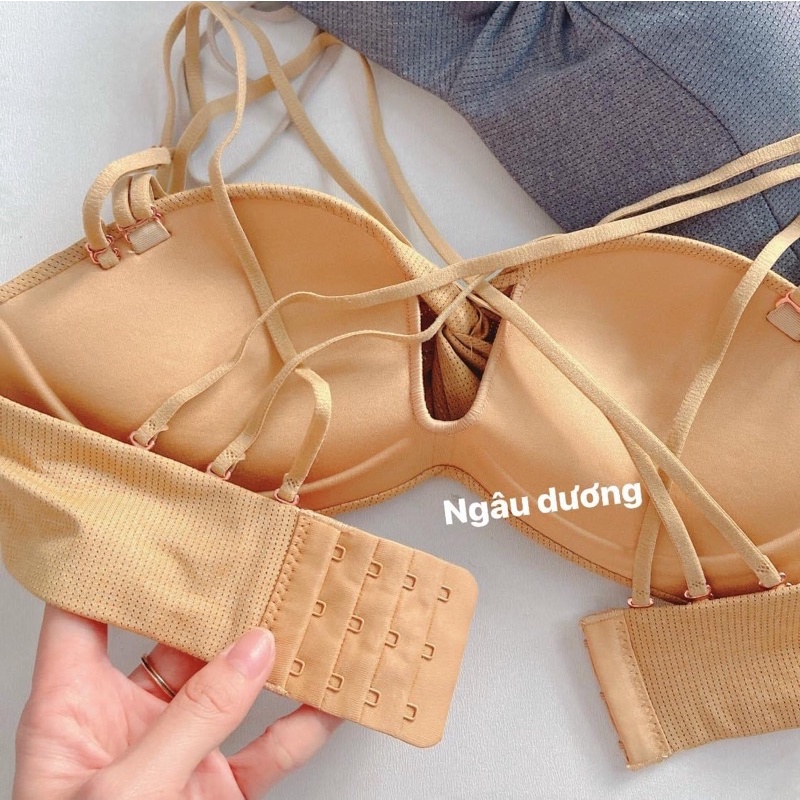 Set đồ lót, bộ đồ lót 2 trong 1 không gọng siêu nâng quyến rũ - SL006 | BigBuy360 - bigbuy360.vn